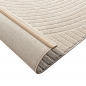 Preview: Teppich Wohnzimmerteppich hell weich Bogenmuster beige