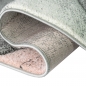 Preview: Teppich modern Teppich Wohnzimmer Wellen rosa grau pastell