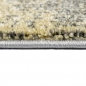 Preview: Teppich modern Teppich Wohnzimmer Wellen gelb grau pastell