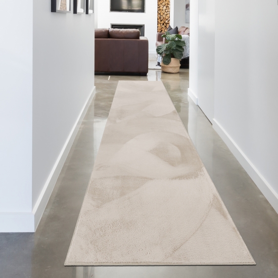 Preview: Teppich creme Hasenfell-Optik elegant weich mit feinem Schimmer modern Preview: Teppich creme Hasenfell-Optik elegant weich mit feinem Schimmer modern